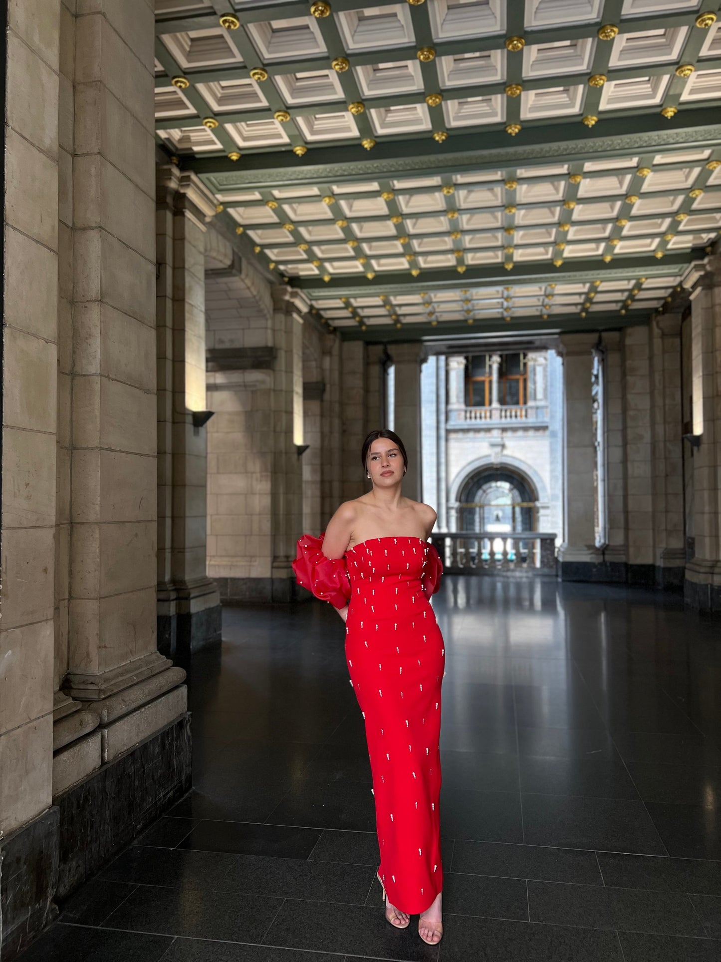 The Marilyn dress red