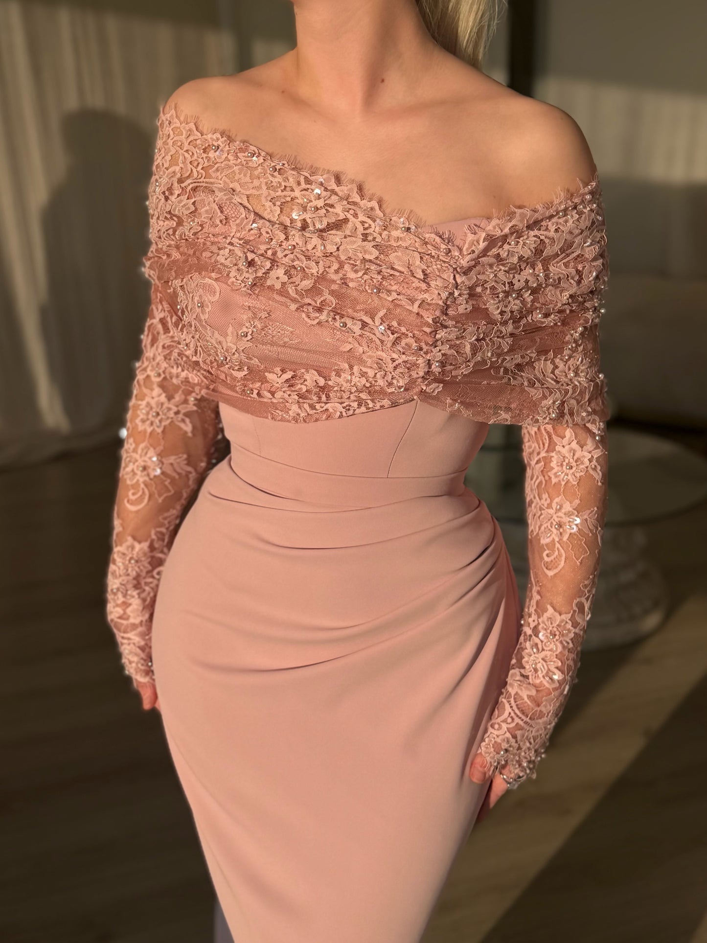 The Ina dress pink