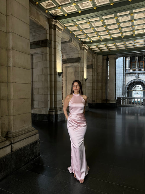 The Sophie dress soft pink