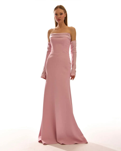 The Stella dress soft pink