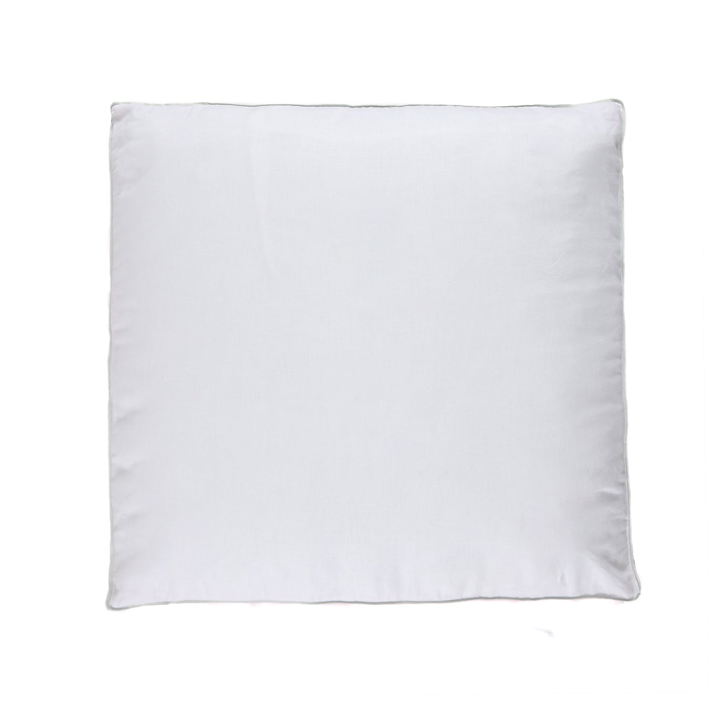 RED PEONY Cushion White Pink Mint Green Detail