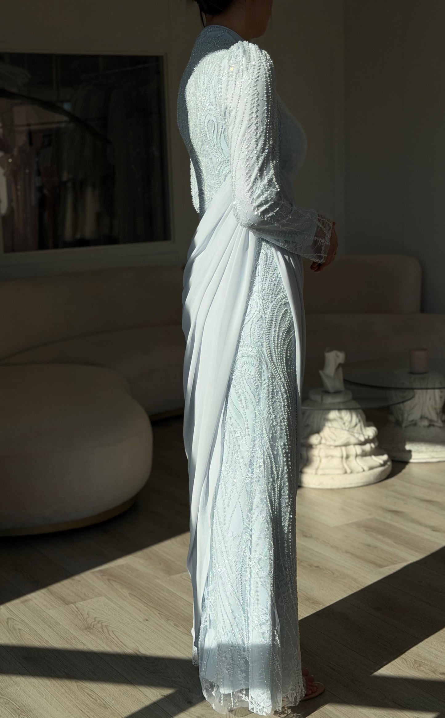 The Aysel dress baby blue