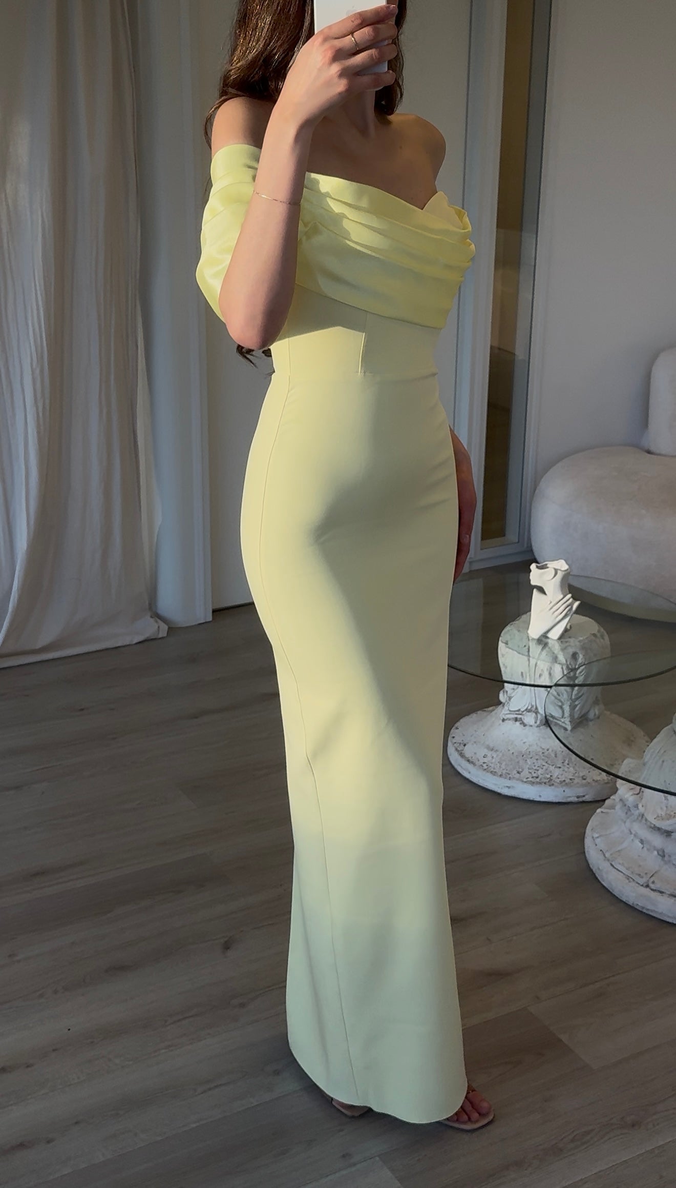 The Melodie dress yellow