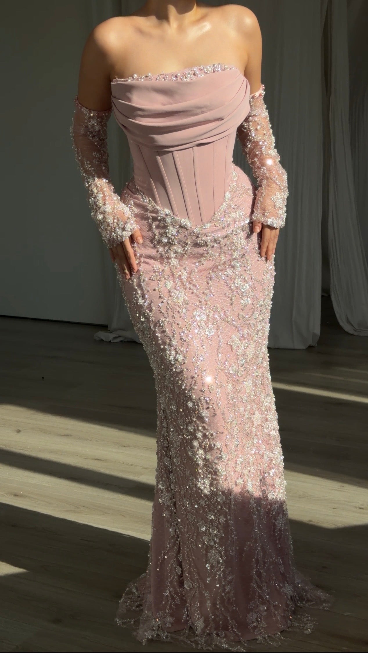 The Rana dress pink