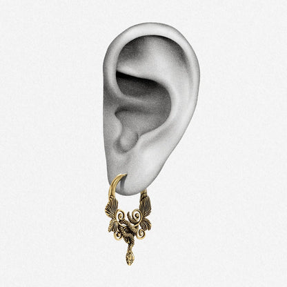 CELESTIAL SERPENT EARRINGS