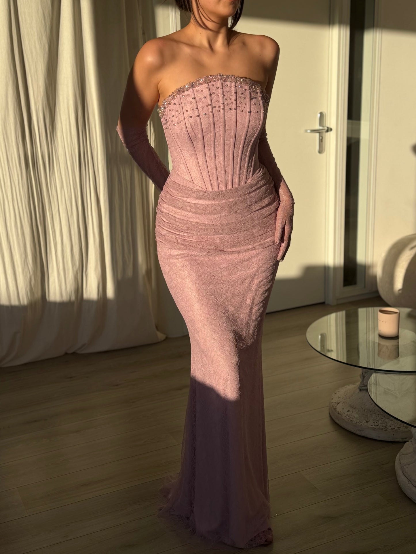 The Jasmine dress pink