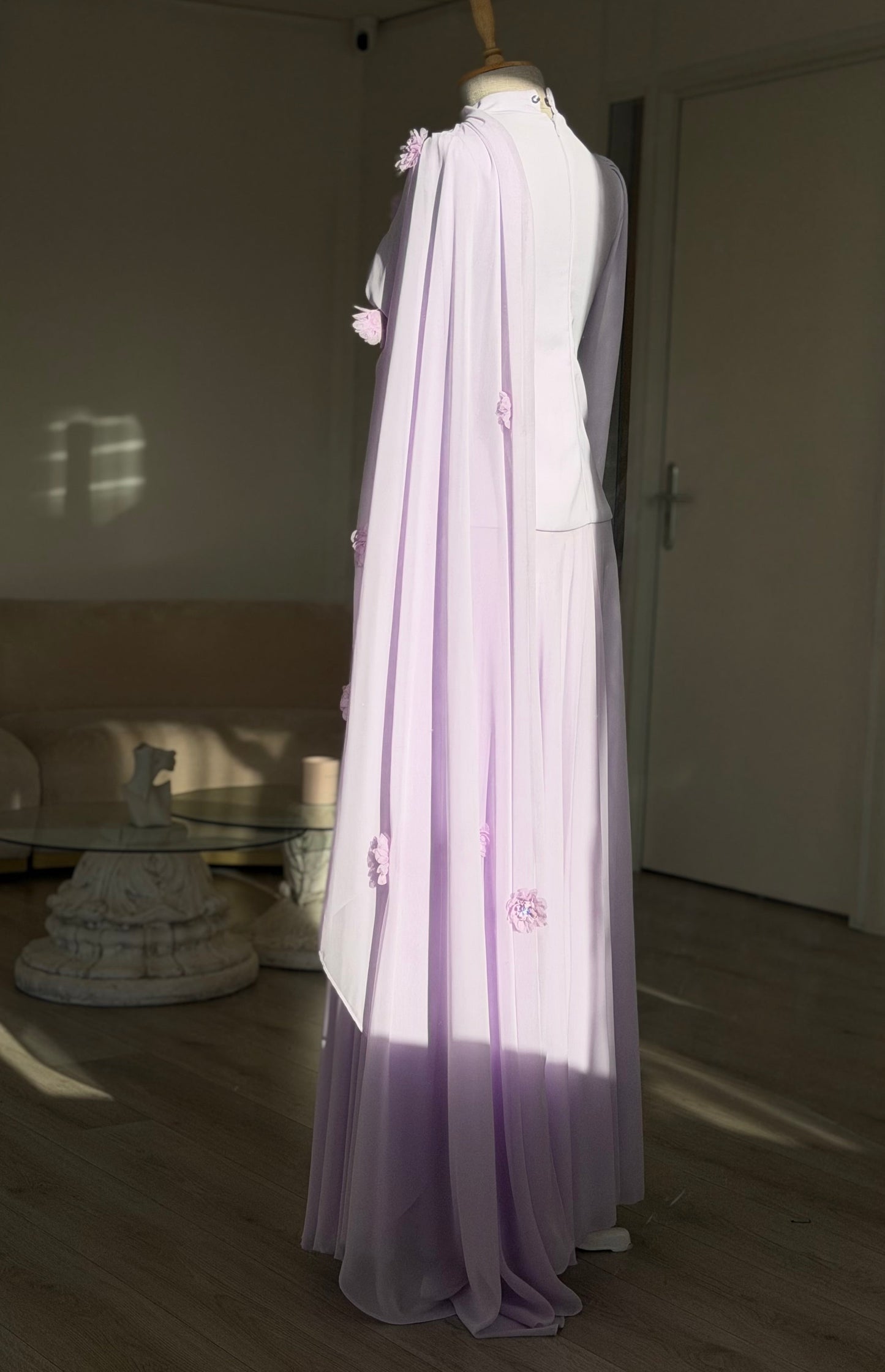 The Peony dress lilac