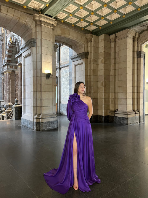 The Hira dress purple
