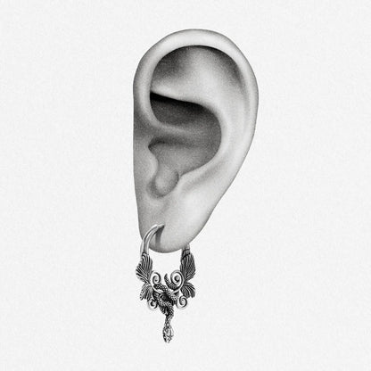 CELESTIAL SERPENT EARRINGS