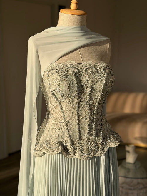 The Arya dress mint