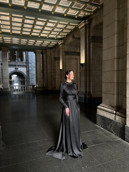 The Nasira dress black