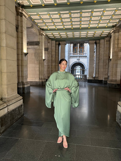 The Doa dress apple green