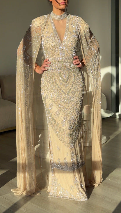 The Lale dress beige