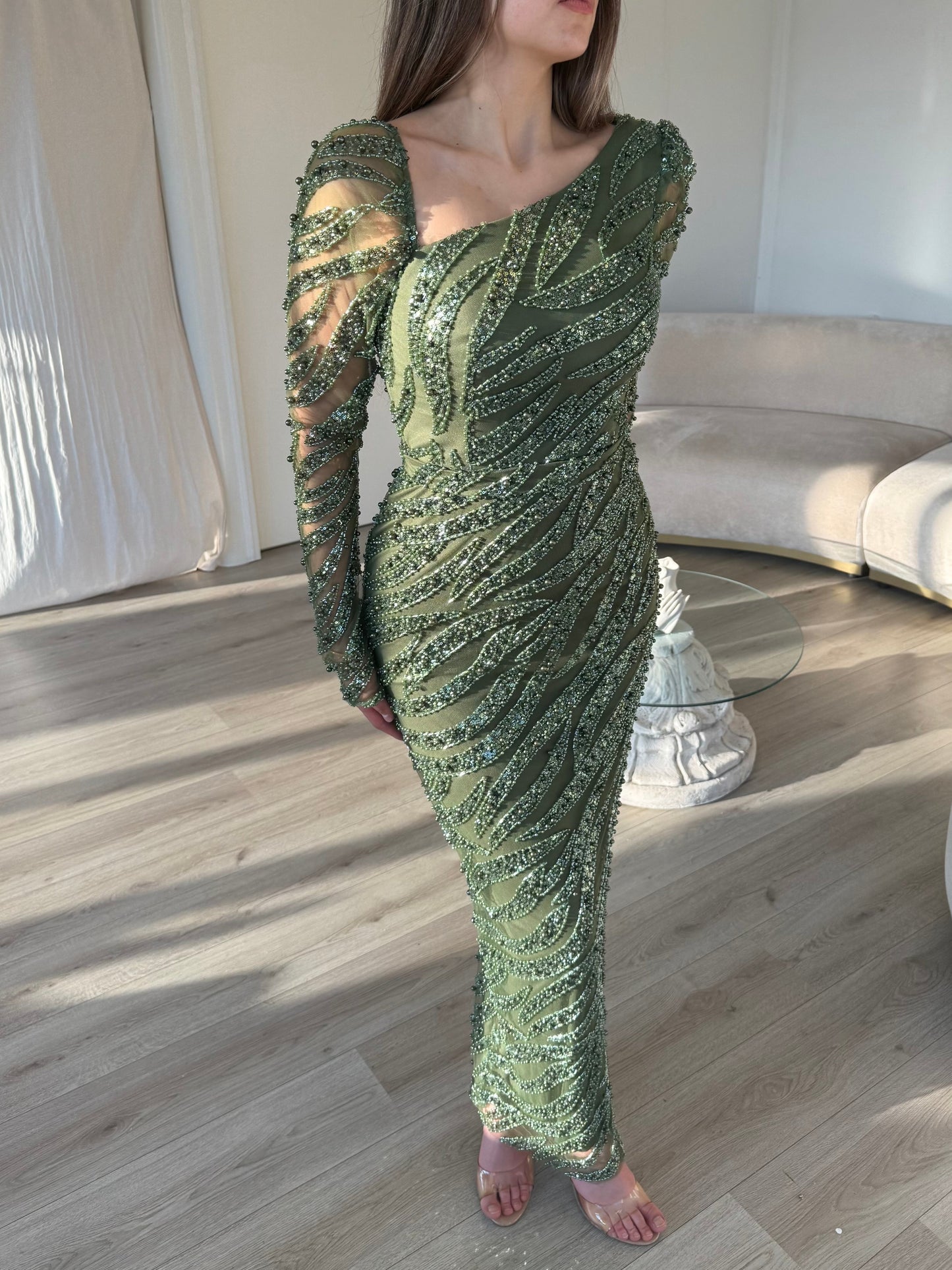 The Nivana dress khaki