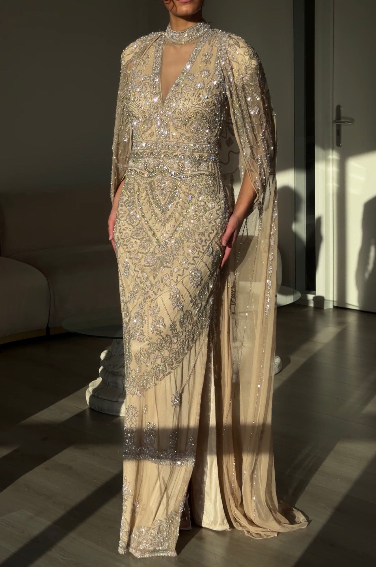 The Lale dress beige