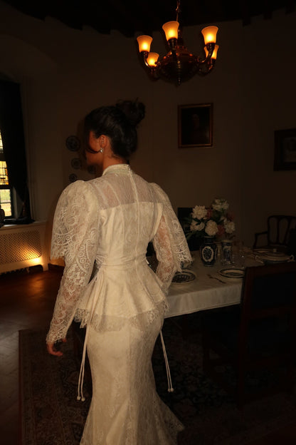 The Evelina Suit ivory