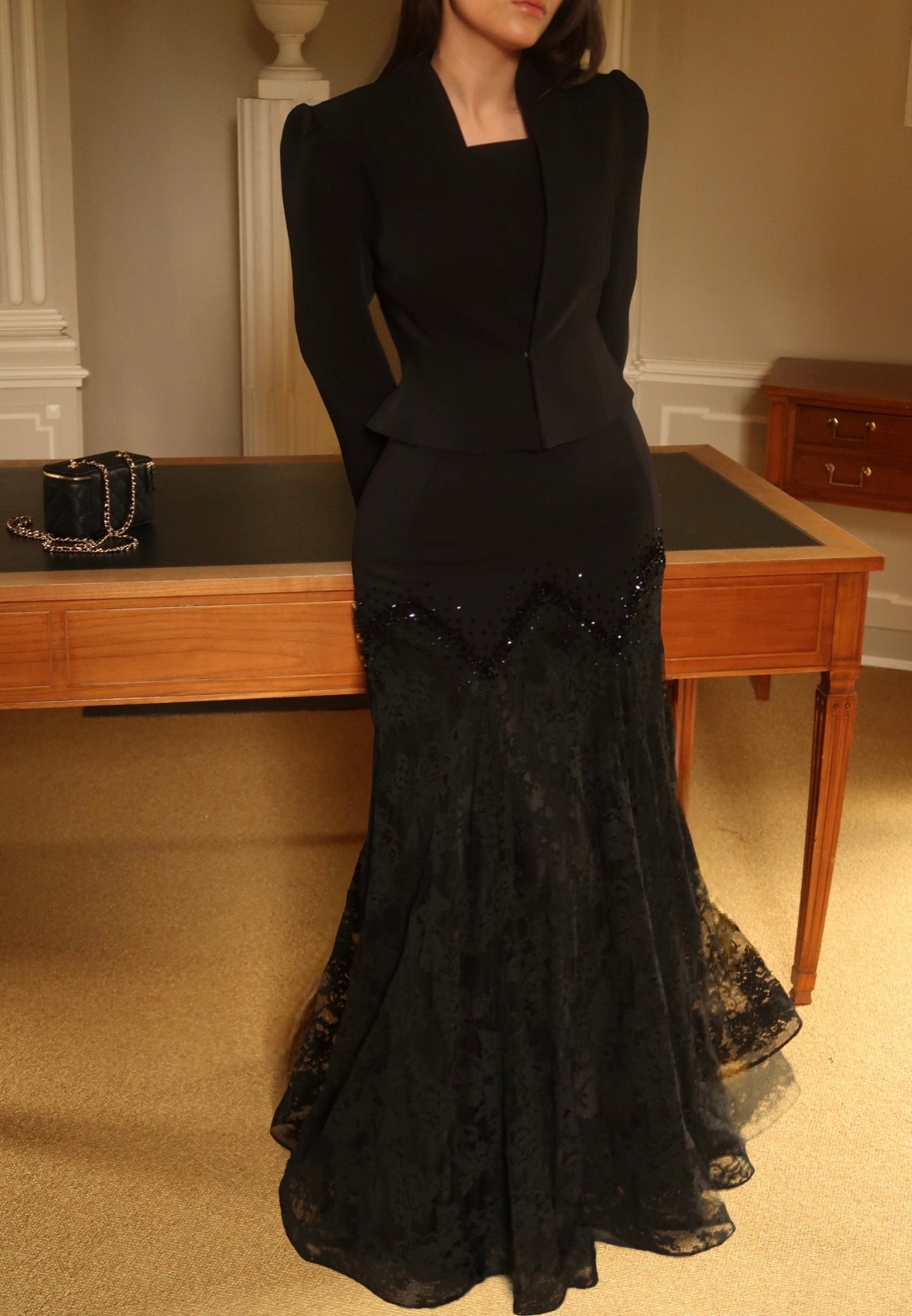 The Sophia suit black