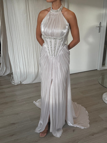 The Selena dress beige