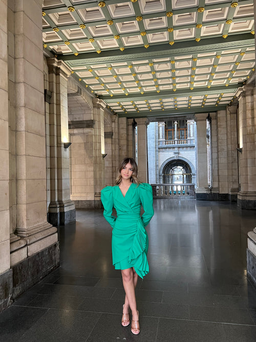 The Rozi dress green