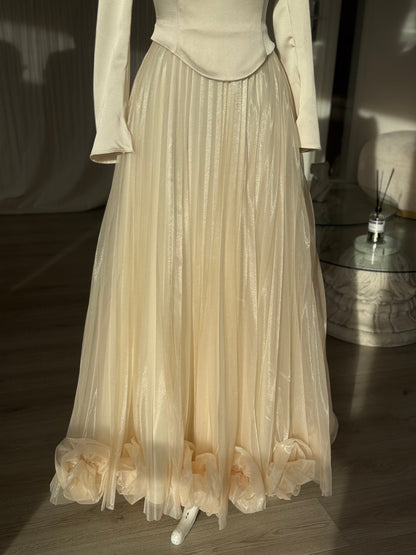 The Amada dress beige