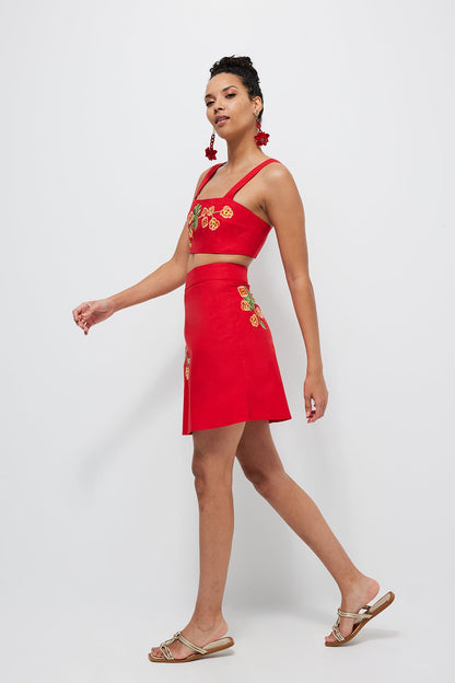 BURCU SKIRT SET