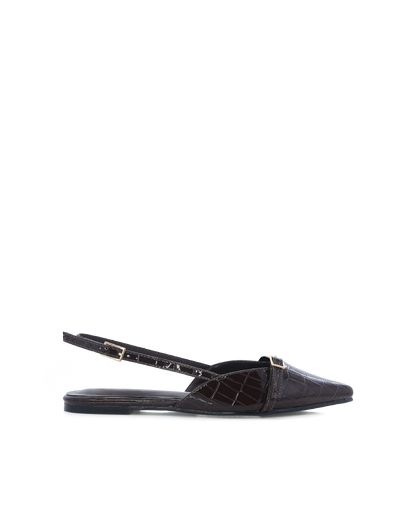 HADLEE - DARK CACAO PATENT CROC