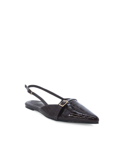 HADLEE - DARK CACAO PATENT CROC