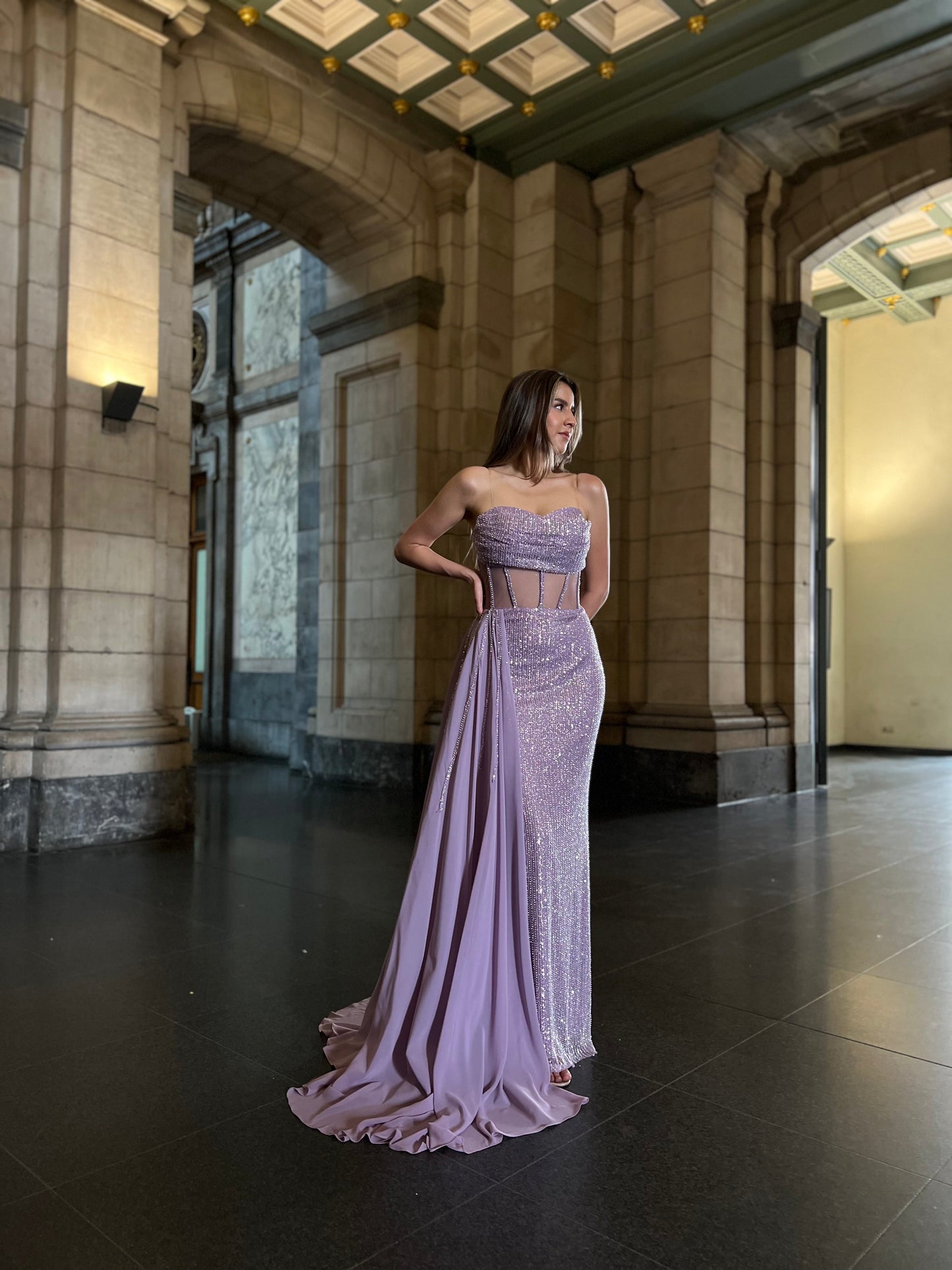 The Simay dress lilac
