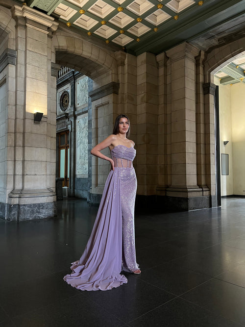 The Simay dress lilac