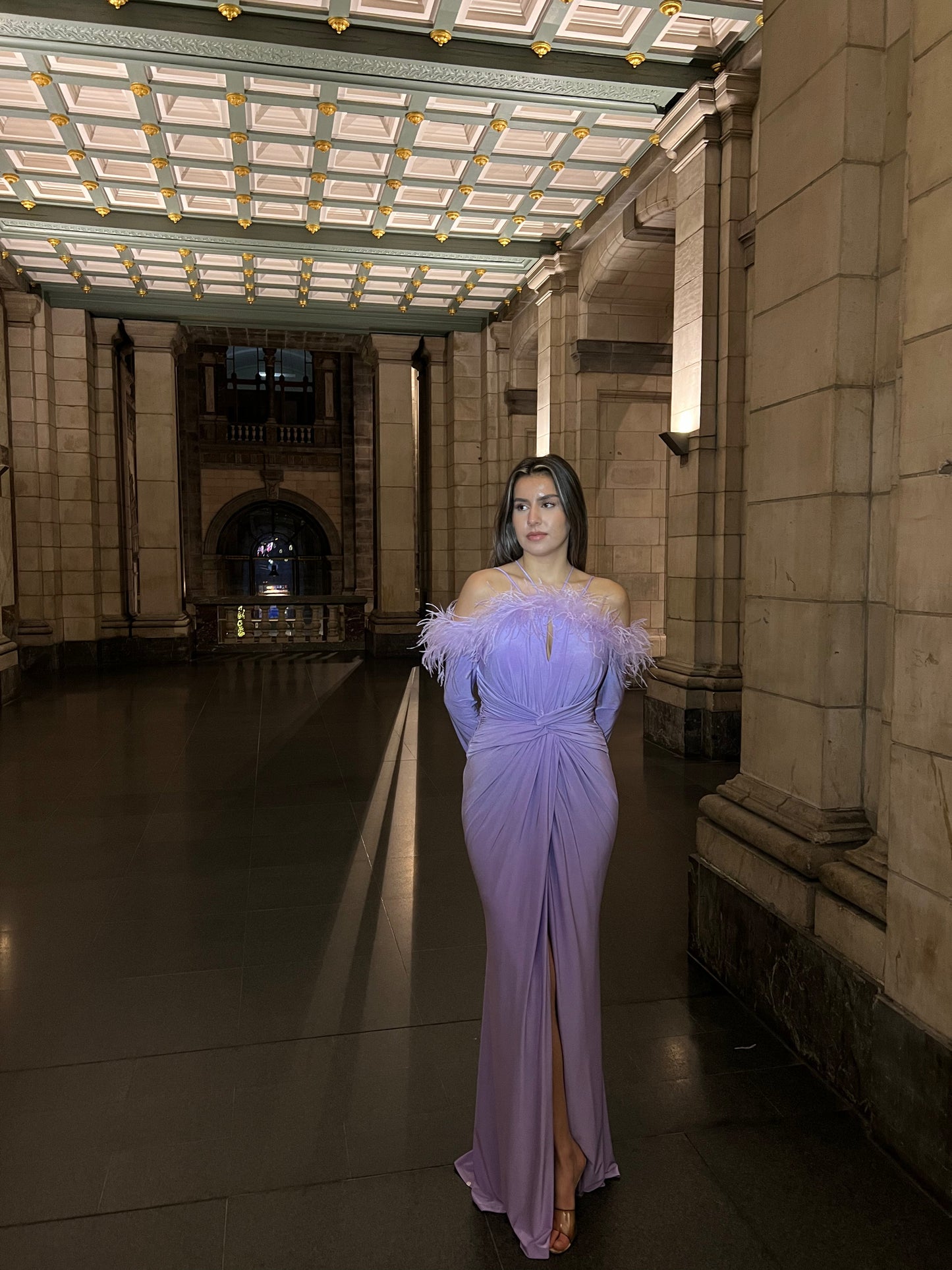 The Delila dress lilac