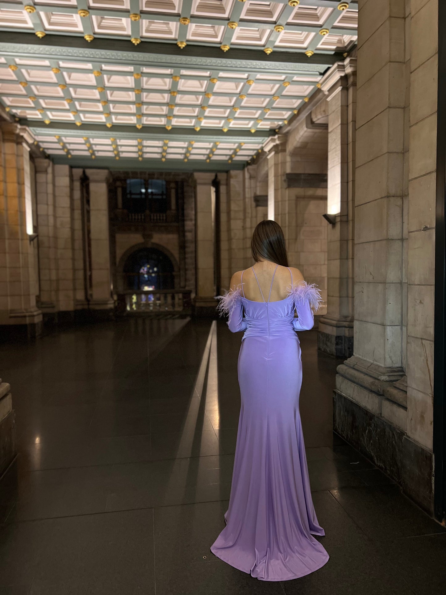 The Delila dress lilac