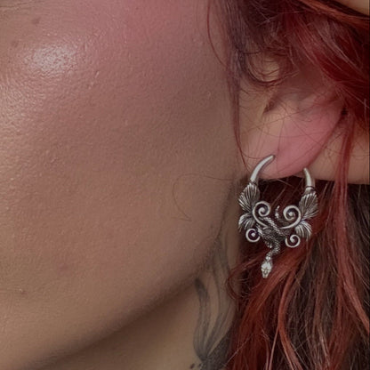 CELESTIAL SERPENT EARRINGS