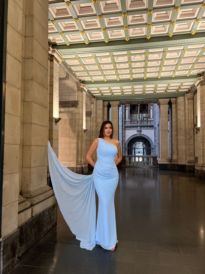 The Vanessa dress baby blue