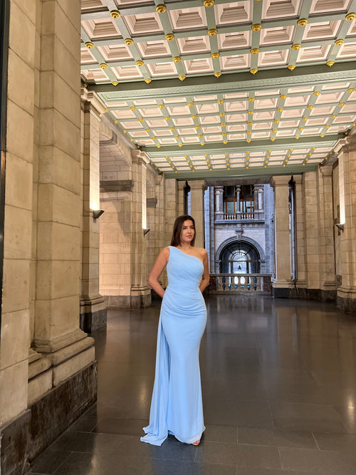 The Vanessa dress baby blue