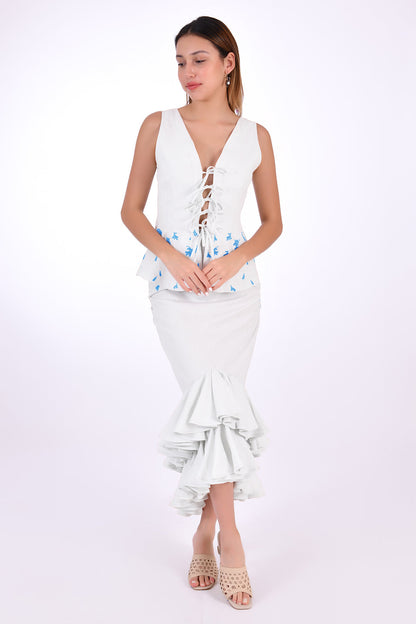 FLAMEN SKIRT SET (Marassa Collection)