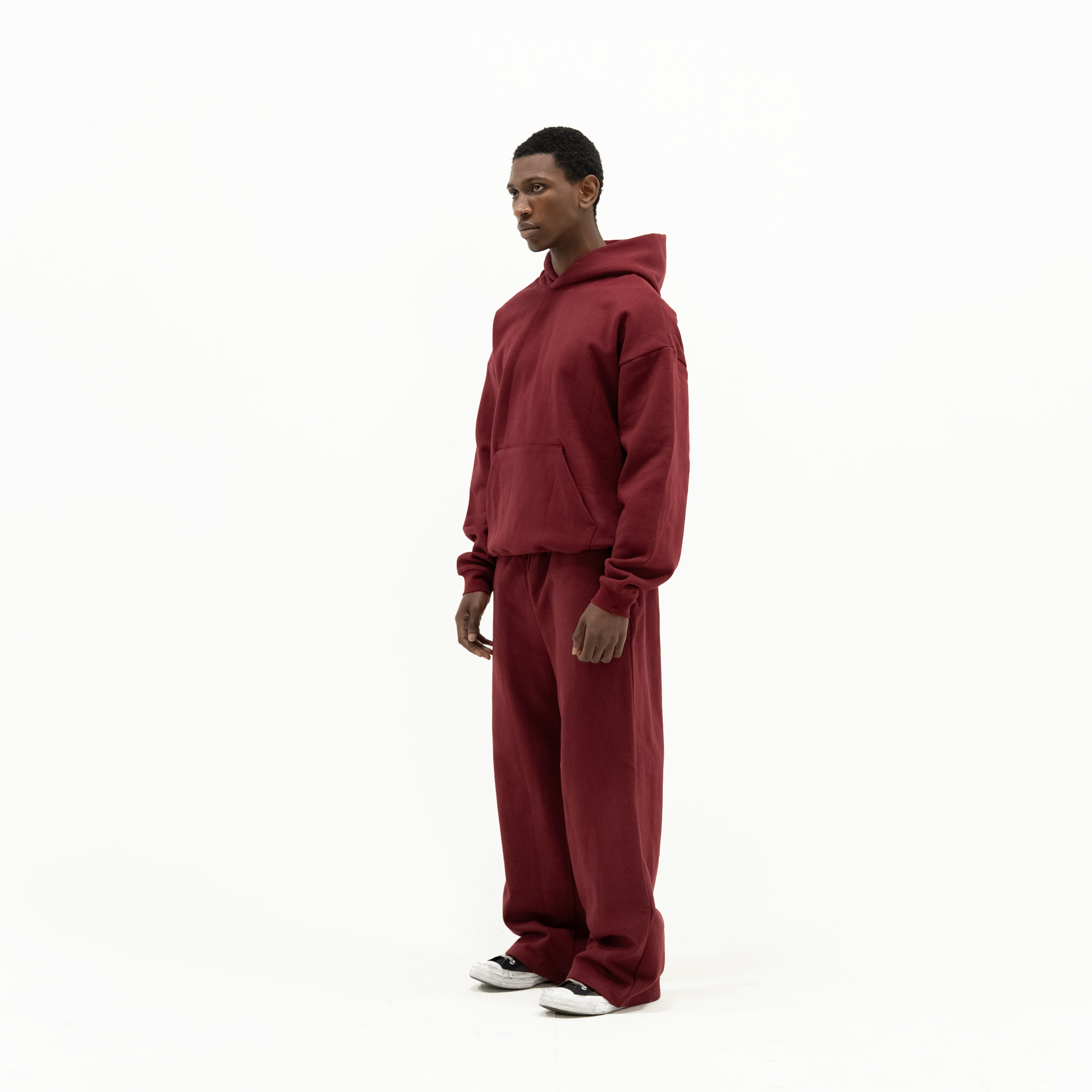 600 GSM 'Cabernet' Core Hoodie
