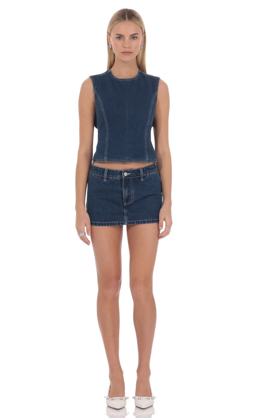 Bianca Denim Top