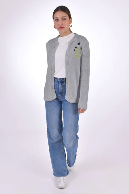 KRASIVA Cotton Cardigan