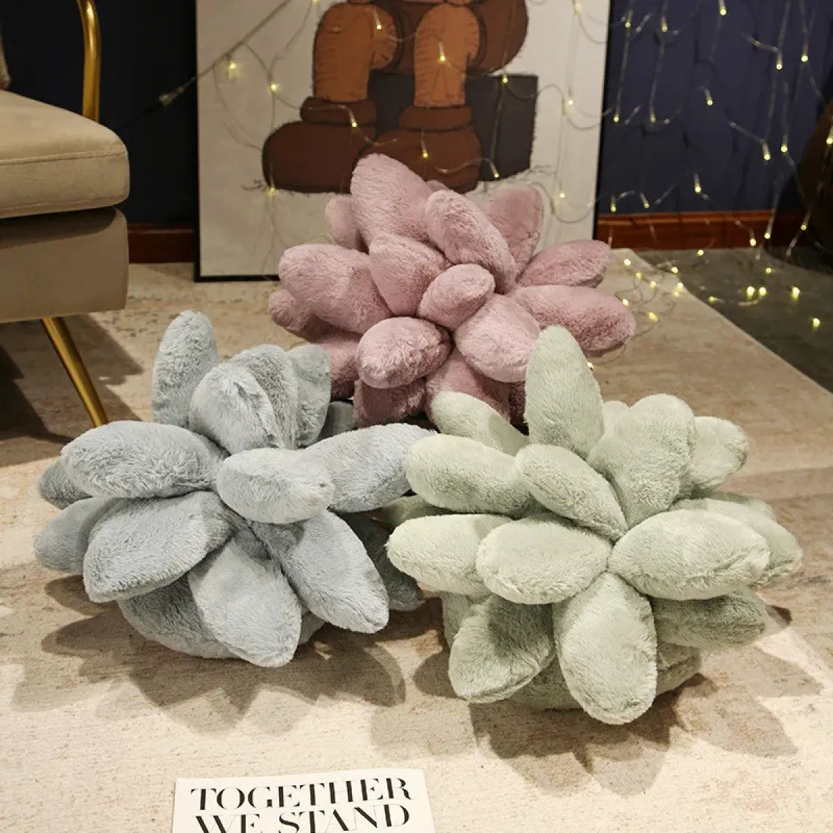 25/45cm Lifelike Succulent Plants Plushie